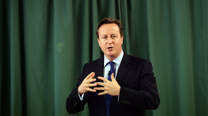British PM David Cameron
